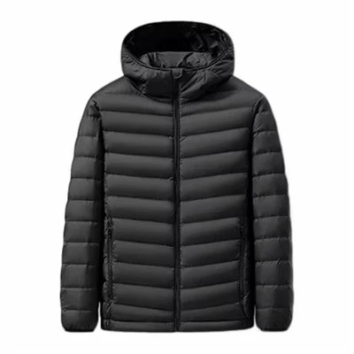 Bunda Puffer s kapucí